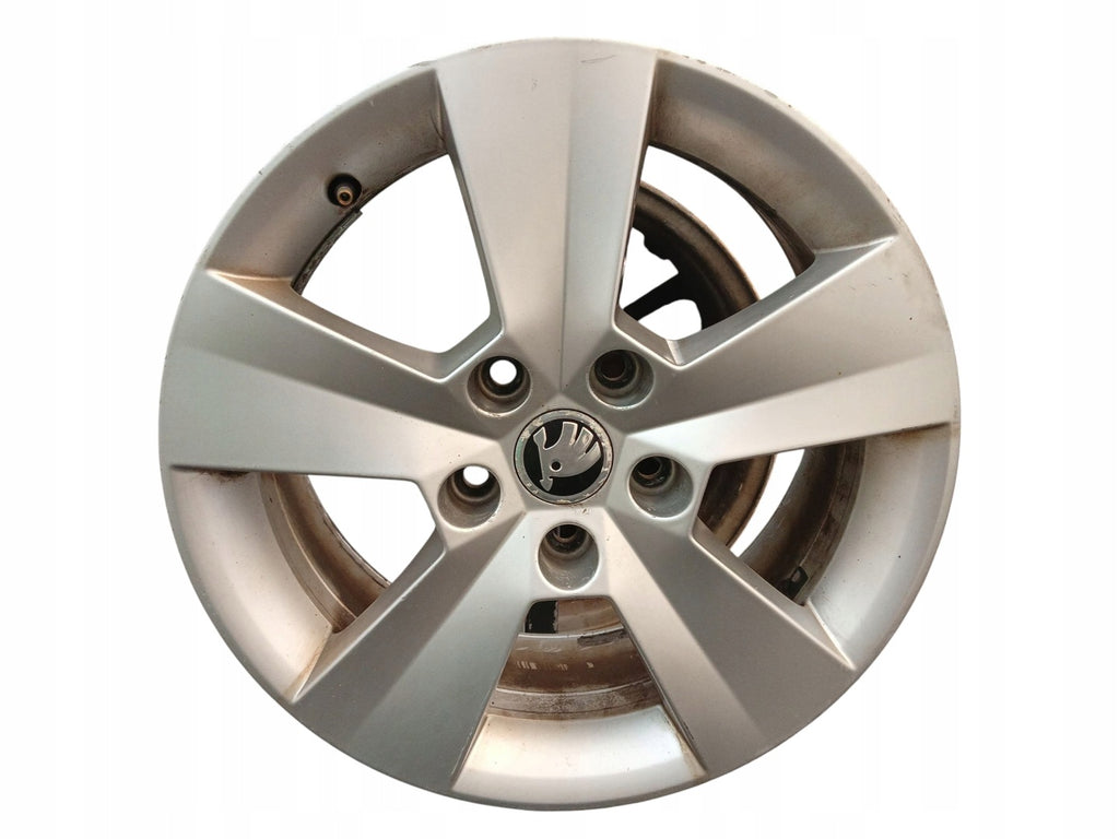 1x Alufelge 16 Zoll 6.5" 5x112 Glanz Silber MM3V0601025 Skoda Superb Ii FEL1053018438mh