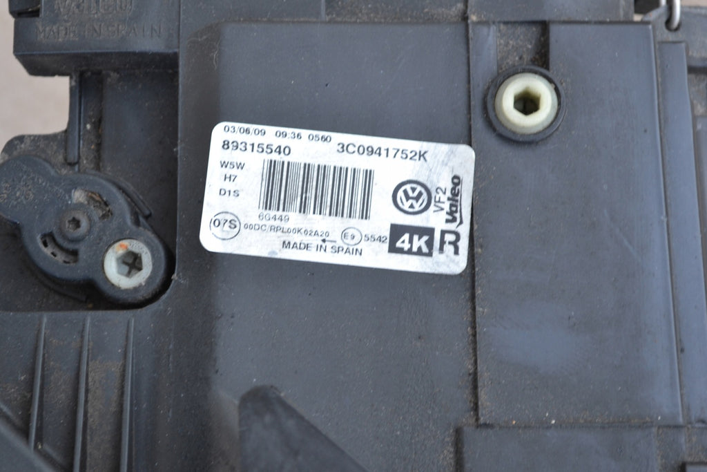 Frontscheinwerfer VW Passat 3C0941751K 3C0941752K Xenon Ein Satz Headlight SCH8707115733wl