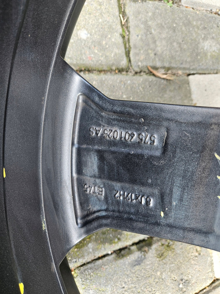 1x Alufelge 19 Zoll 8.0" 5x112 45ET Matt Schwarz 575601025T Cupra Ateca FEL2172811210st