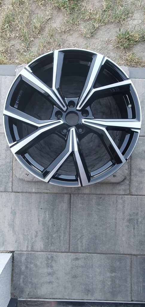 1x Alufelge 20 Zoll 8.0" 5x112 45ET Glanz Schwarz KBA54675 Audi A4 A3 Rim Wheel FEL7537477504zq