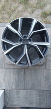 Laden Sie das Bild in den Galerie-Viewer, 1x Alufelge 20 Zoll 8.0" 5x112 45ET Glanz Schwarz KBA54675 Audi A4 A3 Rim Wheel FEL7537477504zq
