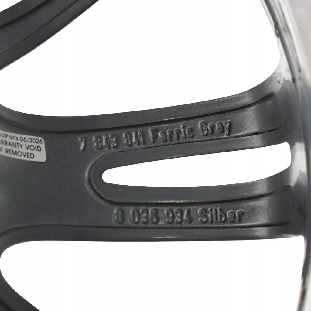 1x Alufelge 18 Zoll 8.5" 5x120 7843841 BMW E91 E90 E92 Rim Wheel FEL2889049016yw