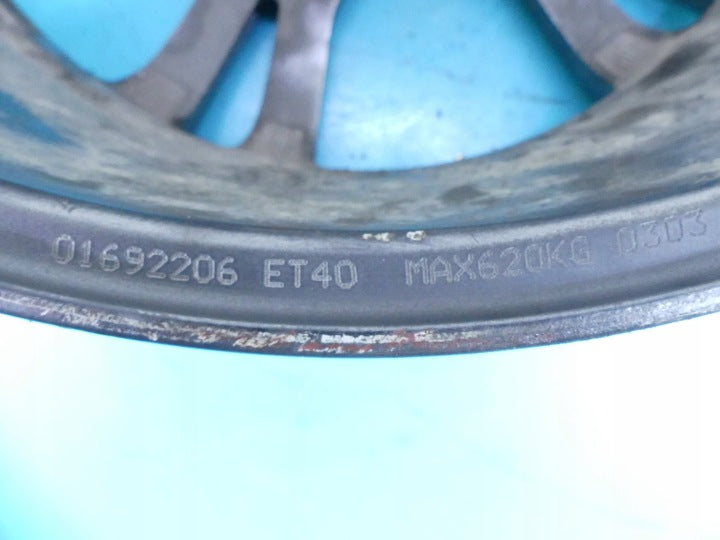 1x Alufelge 19 Zoll 8.0" 5x114.3 40ET 01692206 Nissan Juke Rim Wheel FEL4485749850zd