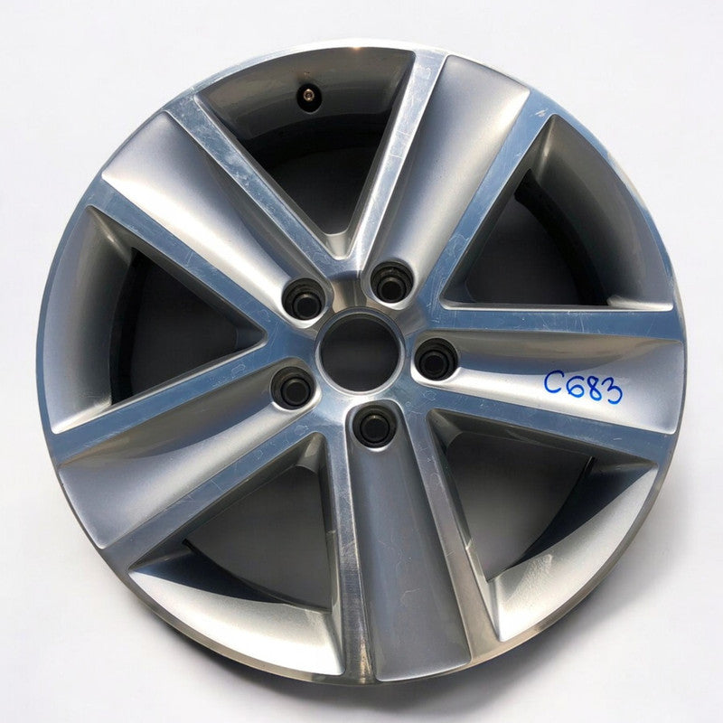 1x Alufelge 17 Zoll 6.0" 5x112 50ET 2K5601025D VW Caddy Rim Wheel