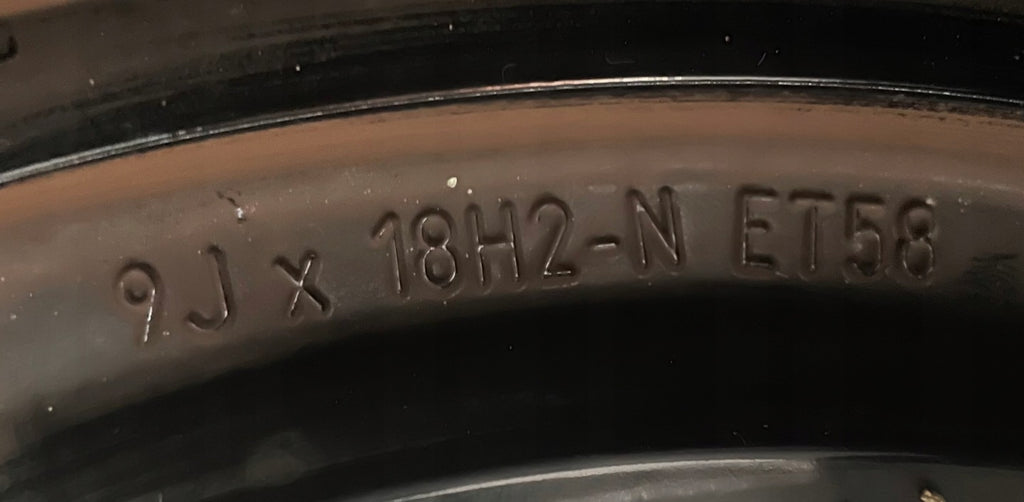 1x Alufelge 18 Zoll 9.0" 5x112 58ET Glanz Graphit A2064016600 Mercedes-Benz W206 FEL1460096275vd