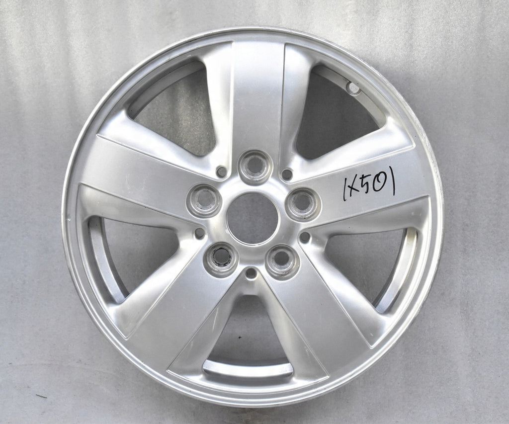 1x Alufelge 15 Zoll 5.5" 5x112 46ET Glanz Silber 6855101 Mini Rim Wheel