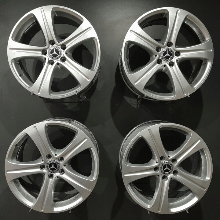 4x Alufelge 18 Zoll 8.0" 5x112 43ET A2134011400 Mercedes-Benz W213 Rim Wheel FEL9582687372lj