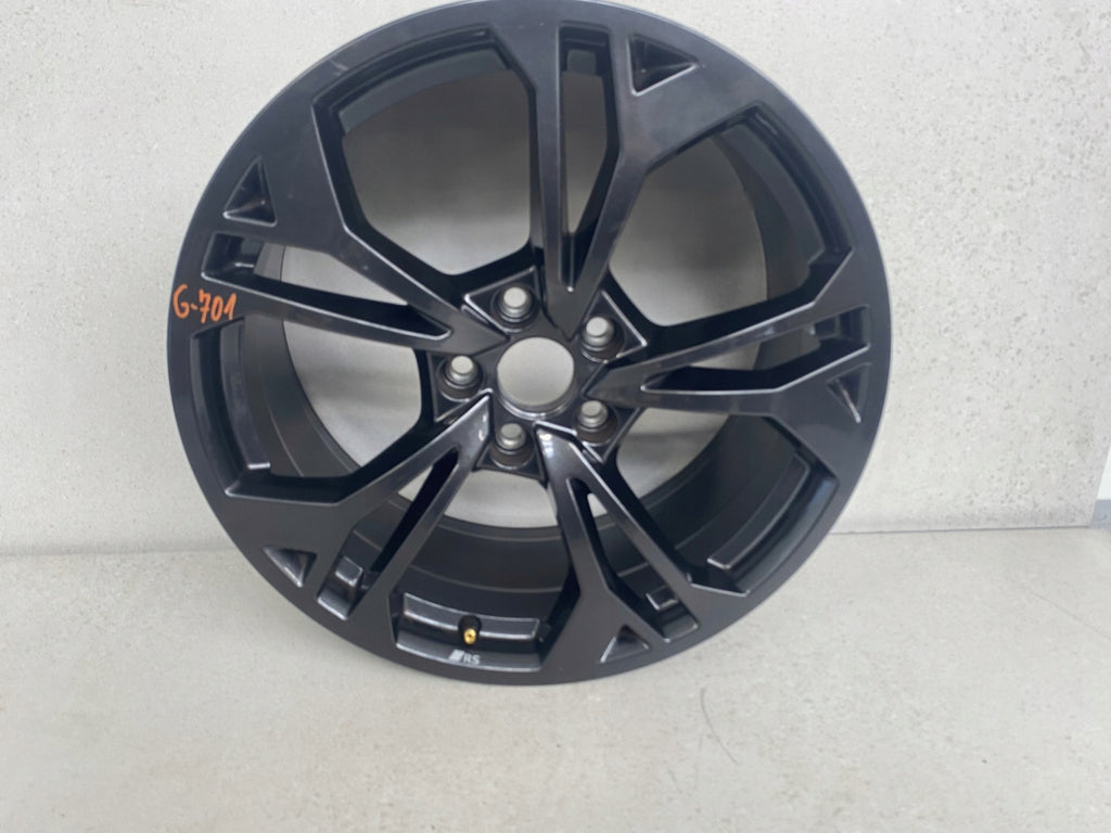 1x Alufelge 18 Zoll 8.0" 5x112 46ET Glanz Schwarz 8Y0601025CF Audi A3 Rim Wheel FEL9054671244ia