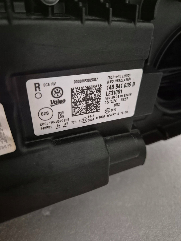 Frontscheinwerfer VW 14B941036B Rechts Scheinwerfer Headlight SCH1294604820wc