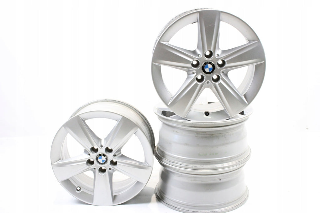 4x Alufelge 17 Zoll 7.5" 5x112 54ET Silber BMW6855087 BMW F45 F46 Rim Wheel FEL5118497035kr