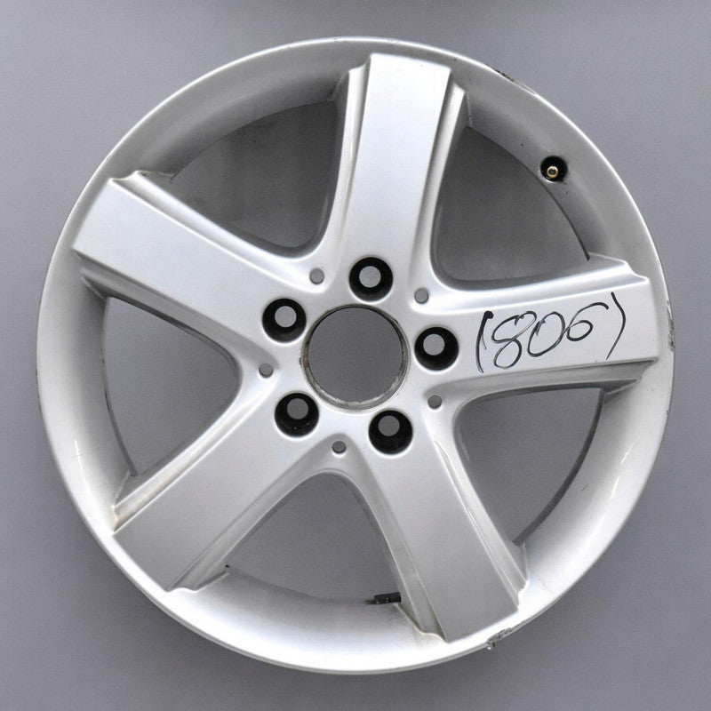 1x Alufelge 16 Zoll 6.0" 5x112 46ET Glanz Silber A1694010302 Mercedes-Benz W245