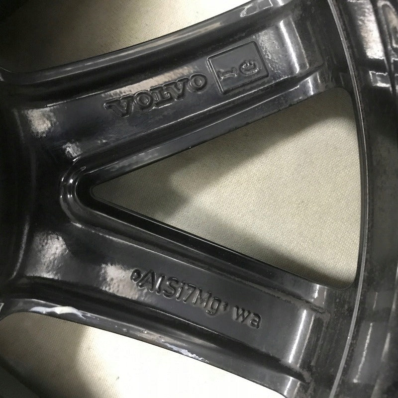 1x Alufelge 17 Zoll 7.0" 5x108 40 5ET Glanz Schwarz 31471310 Volvo S60 V60 Ii