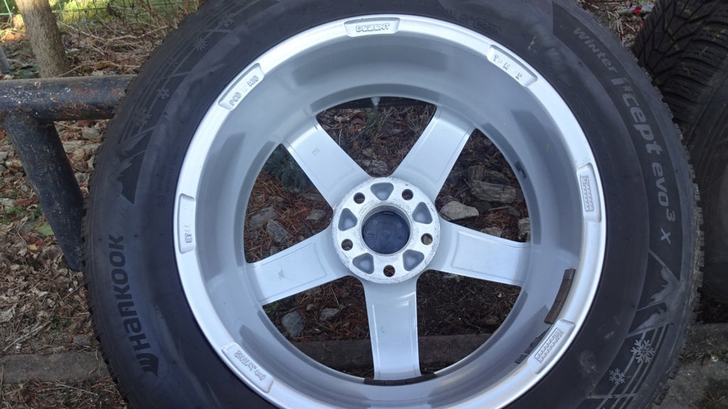 4x Alufelge 17 Zoll 6.5" 5x112 44ET Silber KBA55168 KBA52975 Audi 4 I Rim Wheel FEL3610142419zy