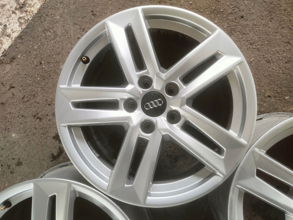 4x Alufelge 17 Zoll 7.0" 5x112 42ET Glanz Silber 8W0601025P Audi A4 B8 Rim Wheel FEL6991222035qt