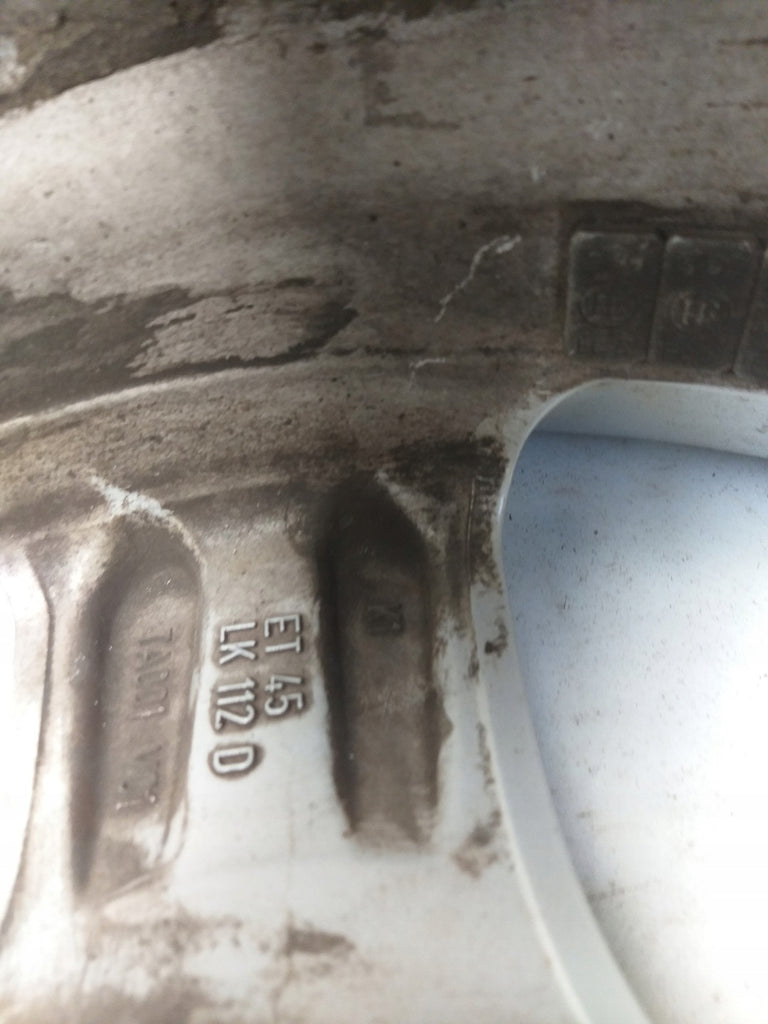 1x Alufelge 16 Zoll 7.0" 5x112 70637 Mercedes-Benz Rim Wheel