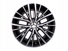 Laden Sie das Bild in den Galerie-Viewer, 1x Alufelge 17 Zoll 6.5" 5x112 52ET Glanz Schwarz 5TA601025E VW Tiguan Touran FEL3013152897ni