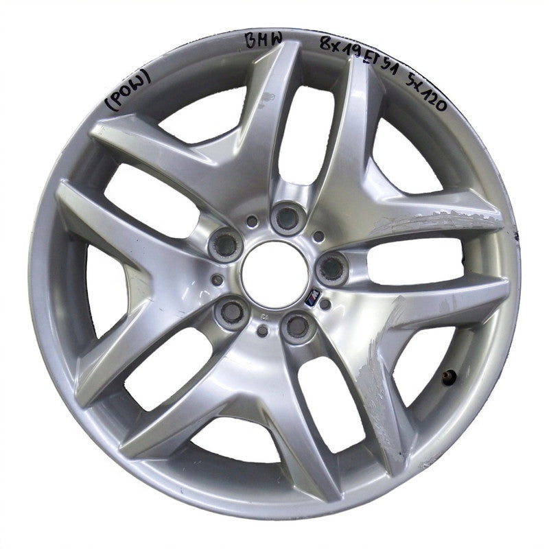 1x Alufelge 18 Zoll 9.0" 5x120 51ET Glanz Silber 3415615 BMW X3 Rim Wheel