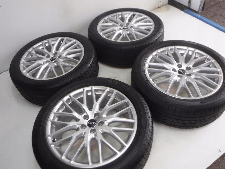4x Alufelge 20 Zoll 8.0" 5x112 39ET Glanz Silber 80A601025AB Audi Q5 Q3 4 I FEL8009867206zu