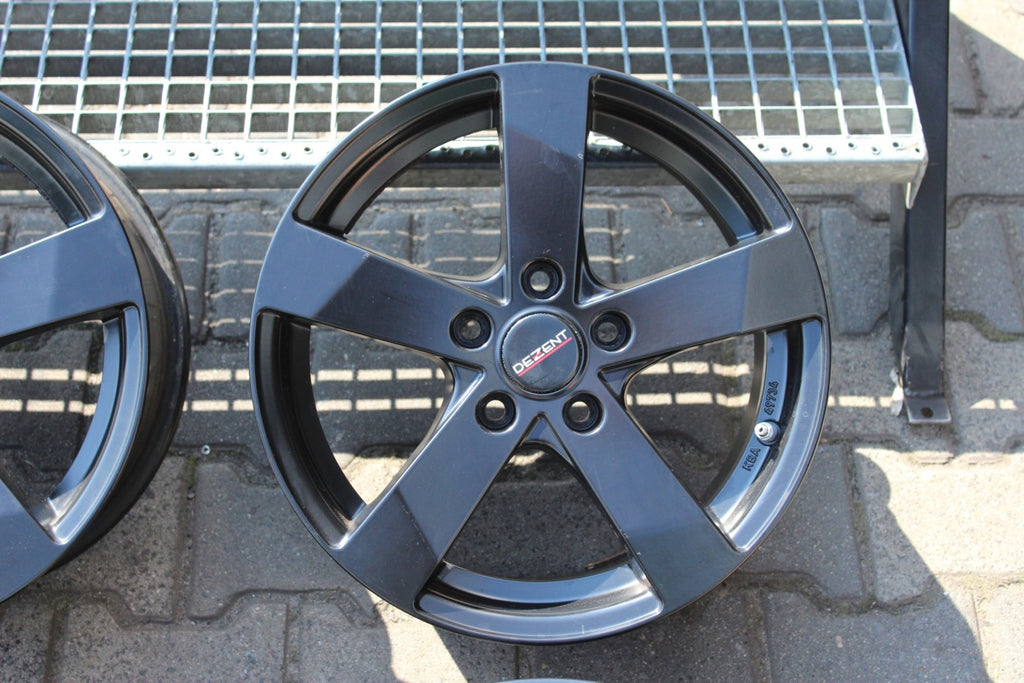 4x Alufelge 16 Zoll 7.5" 5x112 50ET Matt Schwarz KBA49734 Audi I Rim Wheel FEL9767864672bt