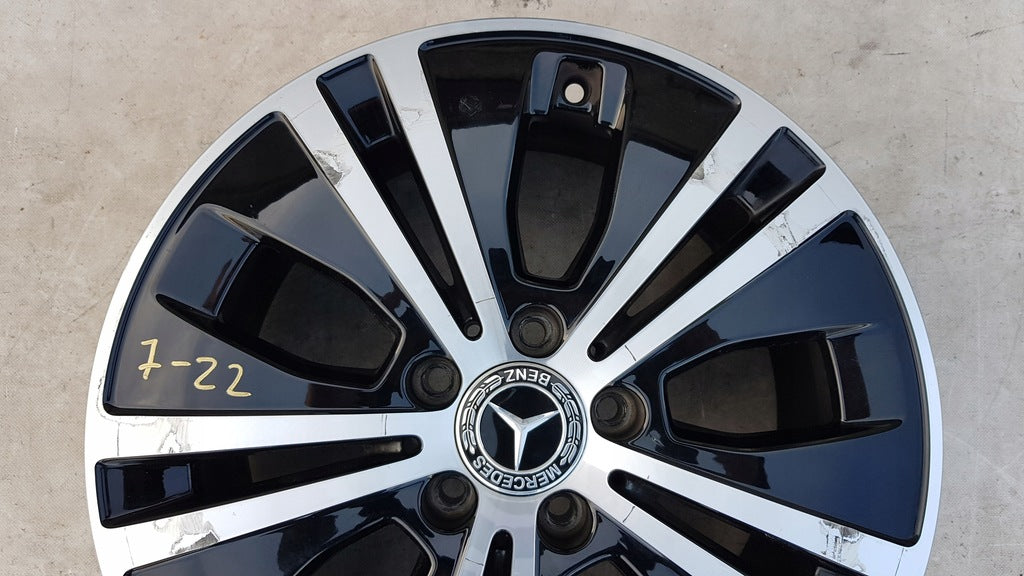 1x Alufelge 17 Zoll 7.5" 5x112 40ET Glanz Schwarz A2134015100 Mercedes-Benz W213 FEL6964068958al