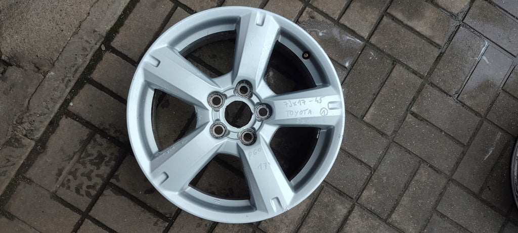 1x Alufelge 17 Zoll 7.0" 5x114.3 Toyota Rim Wheel