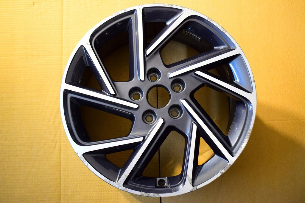 1x Alufelge 18 Zoll 7.5" 5x114.3 55ET Glanz Grau 52910-G4800 Hyundai I30 III Mg