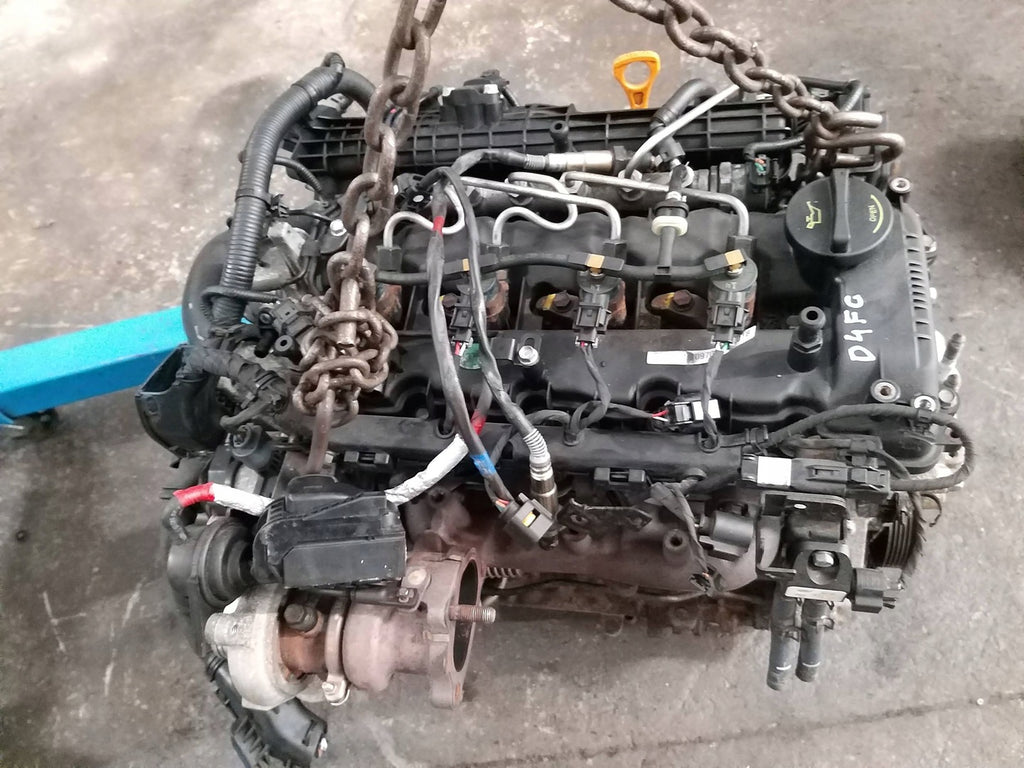 Motor Kia Rio D4FC 1.4 CRDI 88TKm Diesel Engine Komplett