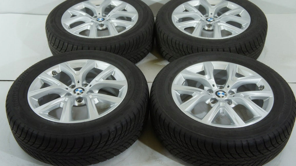 4x Alufelge 17 Zoll 6.5" 5x112 39ET Glanz Silber 6856076 BMW Rim Wheel FEL7457473545kz