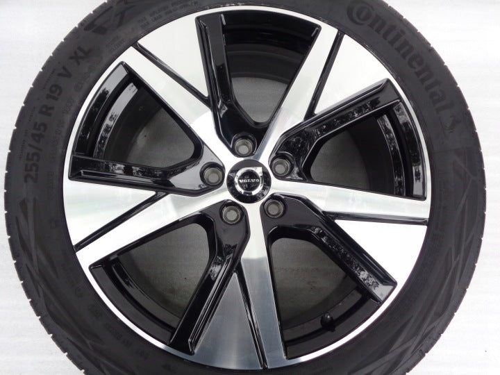 4x Alufelge 19 Zoll 7.5" 5x108 50ET Glanz Schwarz 32243375 Volvo Xc60 I FEL5933560123yz