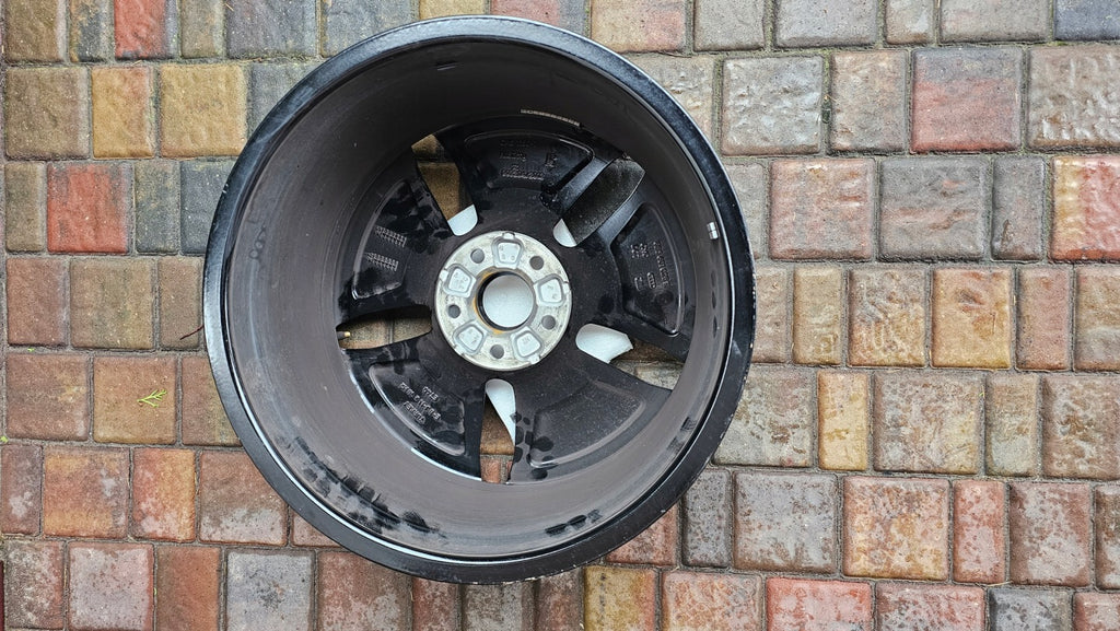 1x Alufelge 18 Zoll 8.0" 5x112 Schwarz 8B3601025E Audi Rim Wheel FEL4917602823yo