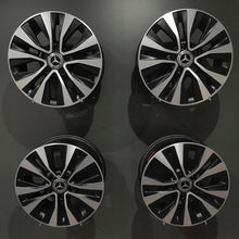 Load image into Gallery viewer, 4x Alufelge 16 Zoll 6.5" 5x112 44ET Matt Schwarz A1774010000 Mercedes-Benz W177 FEL1044727940rq