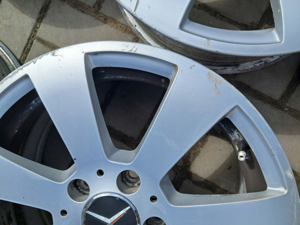 4x Alufelge 17 Zoll 5x112 Mercedes-Benz W204 Rim Wheel FEL7111630060yi