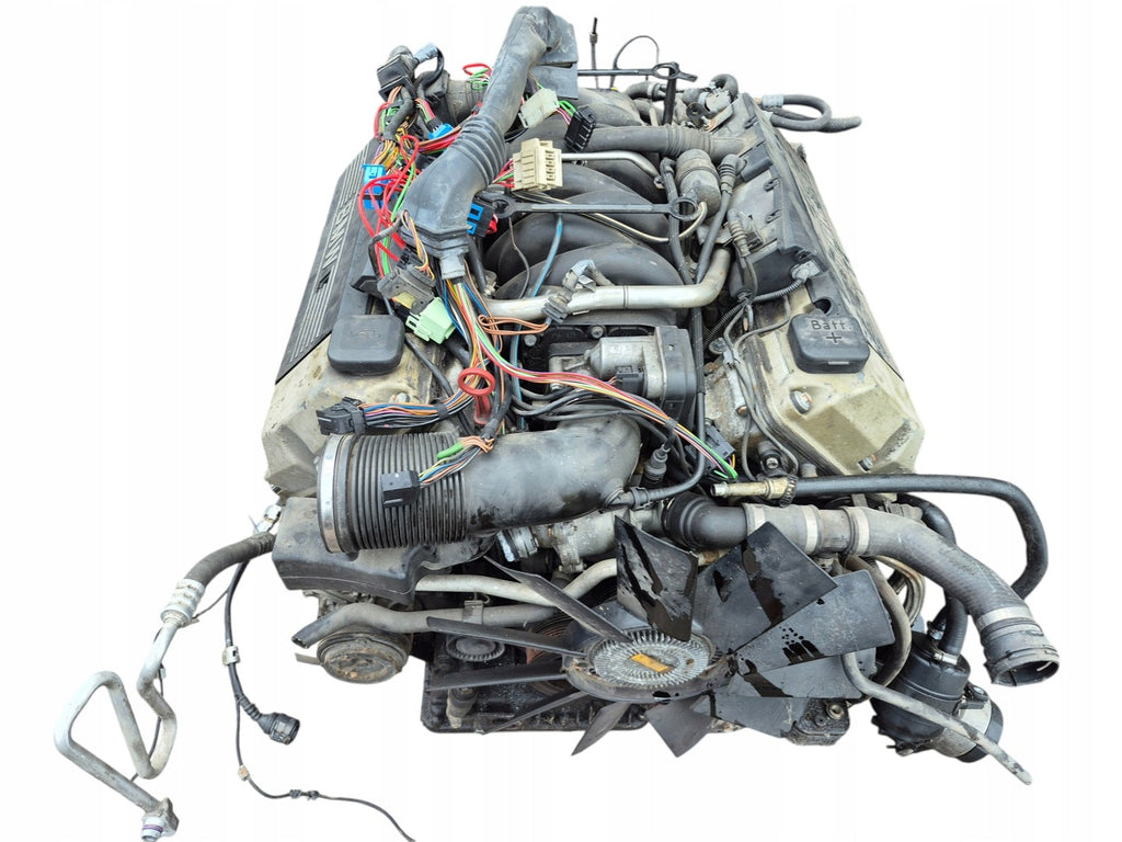 Motor BMW E39 M62B35 3.5 Benzin Engine Komplett