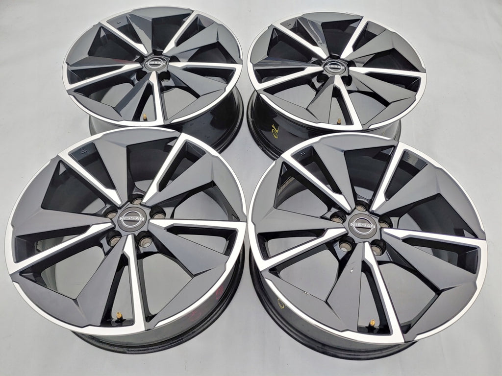 4x Alufelge 19 Zoll 7.5" 5x114.3 45ET Glanz Graphit Mg X-Trail I Qashqai III J12 FEL8219364024td