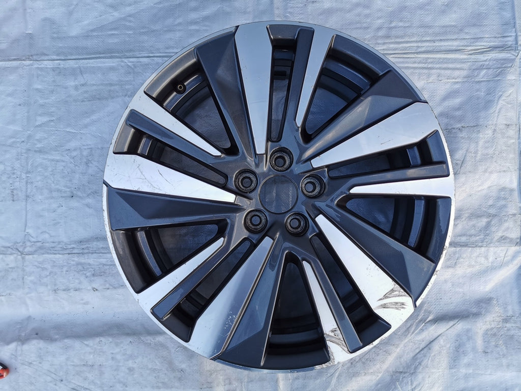 1x Alufelge 19 Zoll 7.5" 5x108 38ET 9809685477 Peugeot Ii Rim Wheel