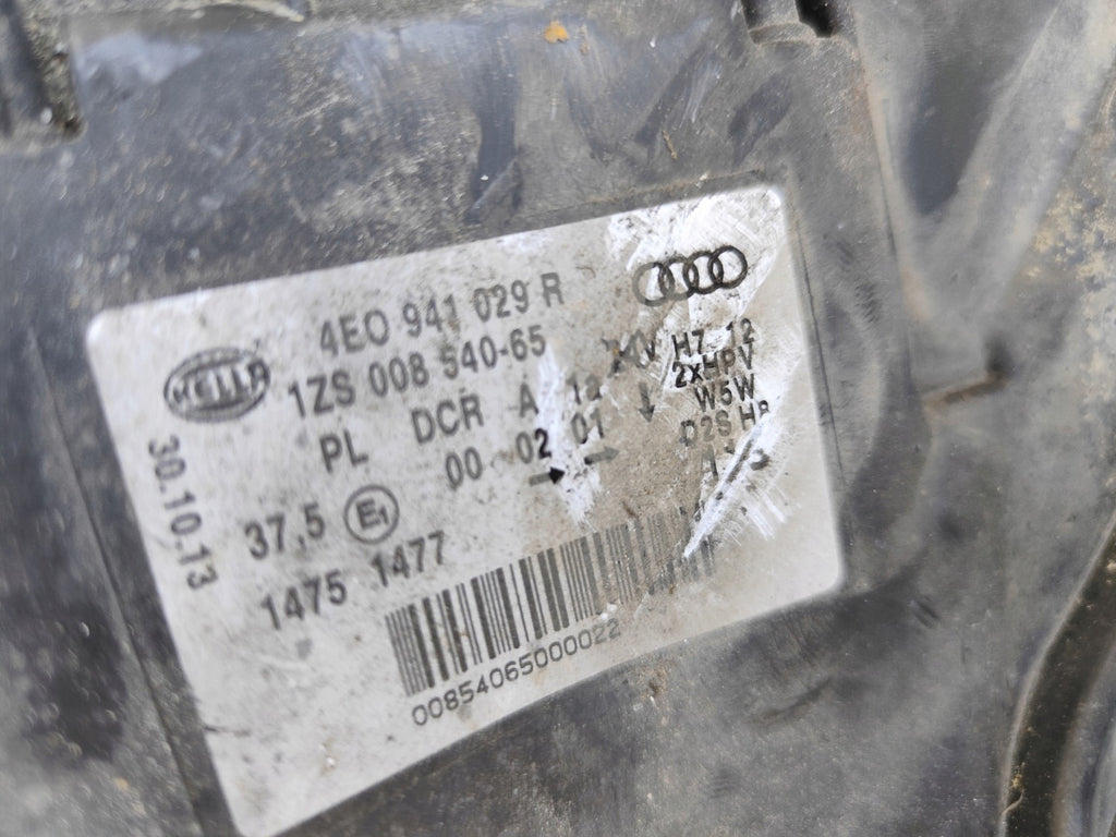 Frontscheinwerfer Audi A8 4E0941029R Xenon Ein Stück (Rechts oder Links) SCH9294334022be