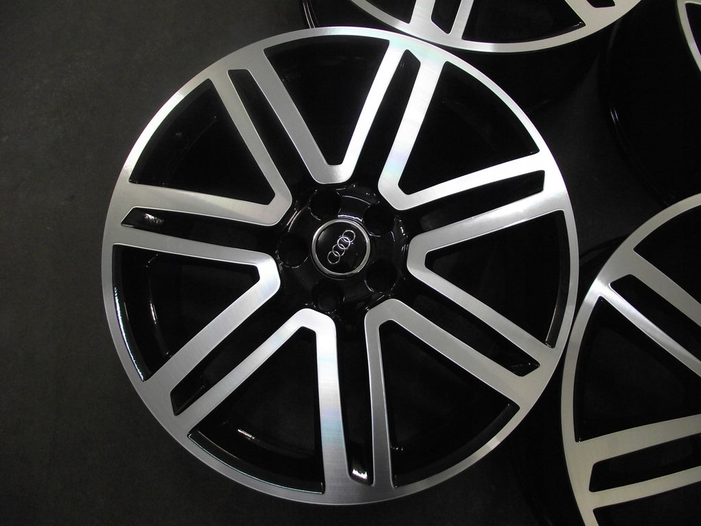 4x Alufelge 20 Zoll 8.0" 5x112 25ET Glanz Silber 4G0601025AS Audi A5 A4 FEL3685197878oi
