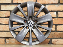 Laden Sie das Bild in den Galerie-Viewer, 4x Alufelge 16 Zoll 6.5" 5x112 33ET Glanz Grau VW Sharan Rim Wheel FEL1255411742fl