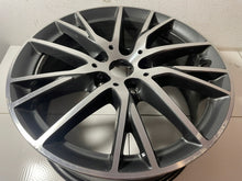 Load image into Gallery viewer, 1x Alufelge 17 Zoll 7.0" 5x112 47ET Glanz Grau 7849122 BMW Mg Rim Wheel FEL8607937483sb