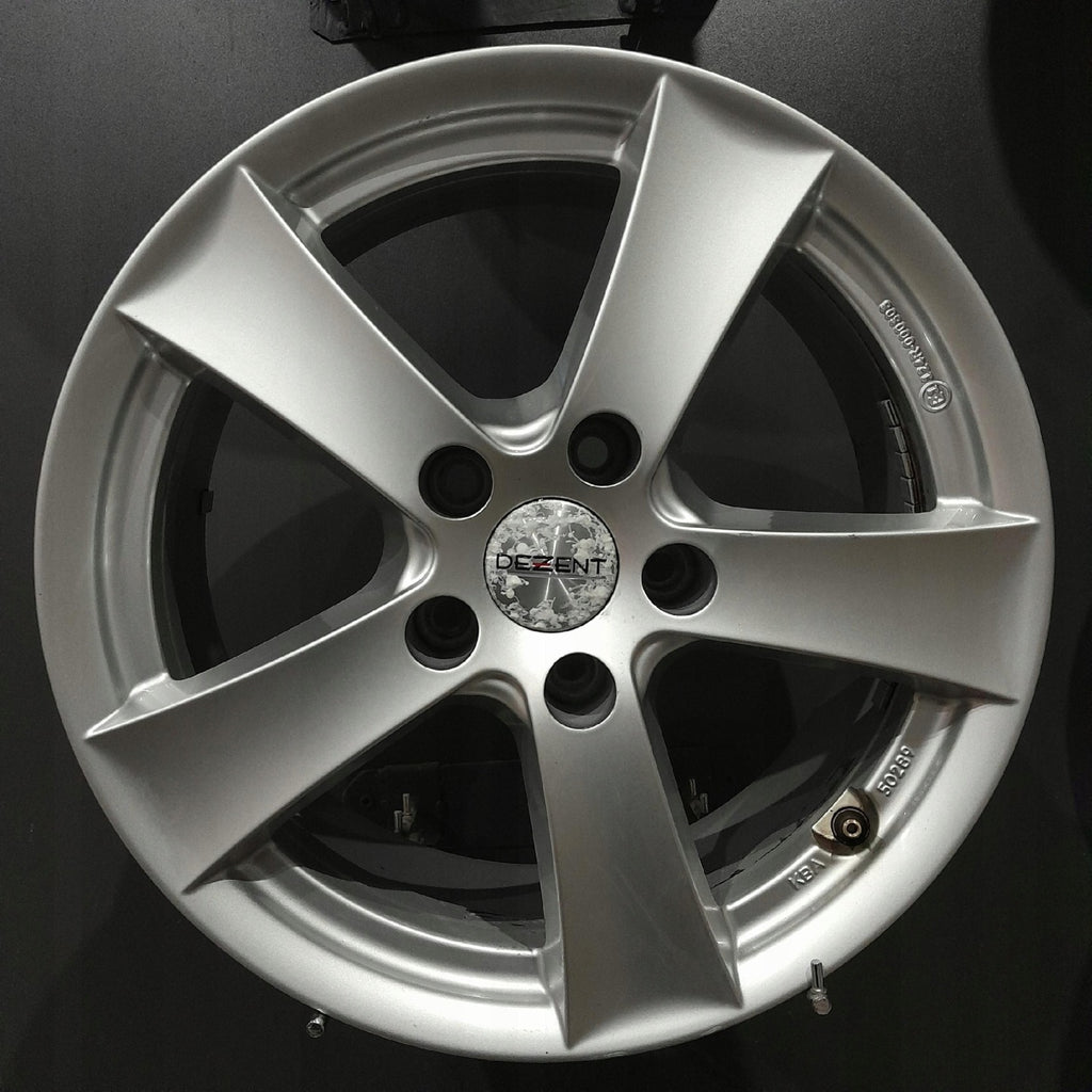 4x Alufelge 16 Zoll 7.0" 5x112 35ET Glanz Silber KBA50289- Audi A4 B8 I FEL8561560471bh