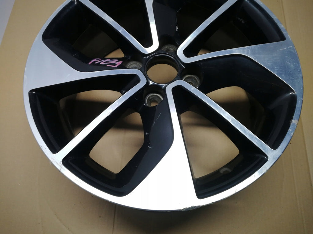 1x Alufelge 16 Zoll 6.5" 4x100 44ET Glanz Silber 403005471 Renault Clio Iv FEL9852747980gi