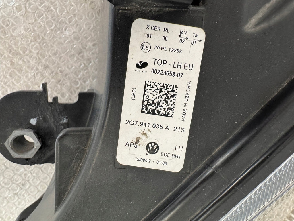 Frontscheinwerfer VW Taigo 2G7941035A Full LED Links Scheinwerfer Headlight