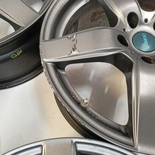 Load image into Gallery viewer, 4x Alufelge 17 Zoll 7.5" 5x112 54ET Glanz Grau BMW 2 F45 1 F40 F46 Rim Wheel FEL5525954222fk