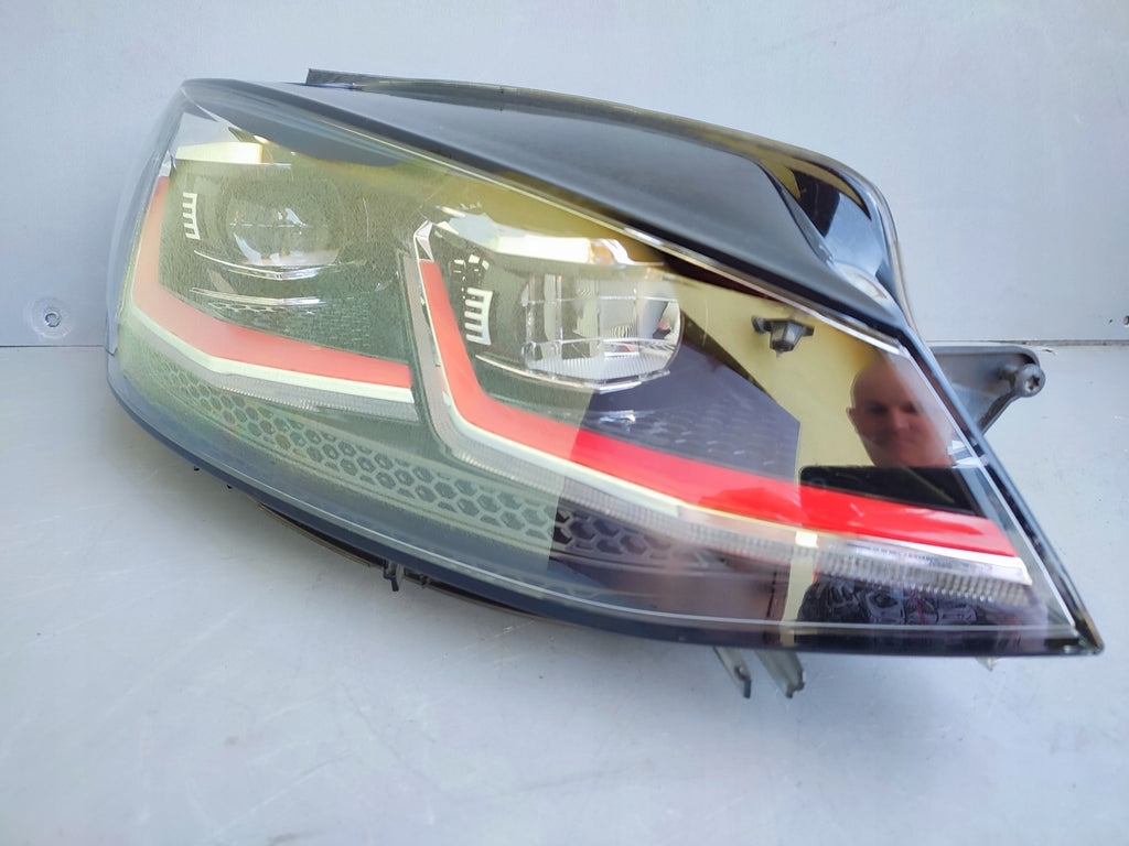 Frontscheinwerfer VW Golf VII 5G1941082E 1ZX013 066-46 Full LED Rechts Headlight SCH5773078893mw