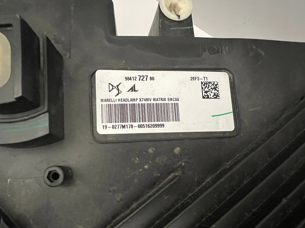 Frontscheinwerfer Citroën 9841272780 LED Rechts Scheinwerfer Headlight