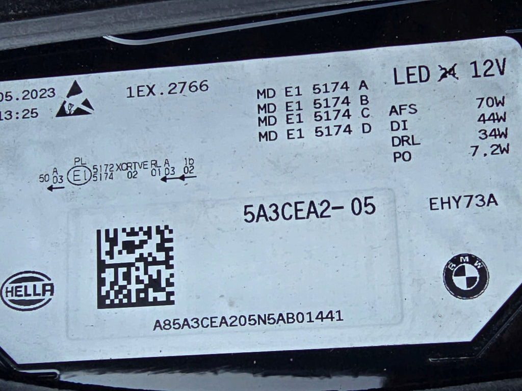Frontscheinwerfer BMW 5A3CEA2-05 Laser Rechts Scheinwerfer Headlight SCH9579186216sl