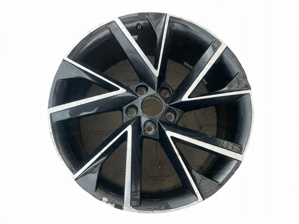 1x Alufelge 19 Zoll 8.0" 5x112 45ET Glanz Graphit 57A601025R Mg Kodiaq Rim Wheel