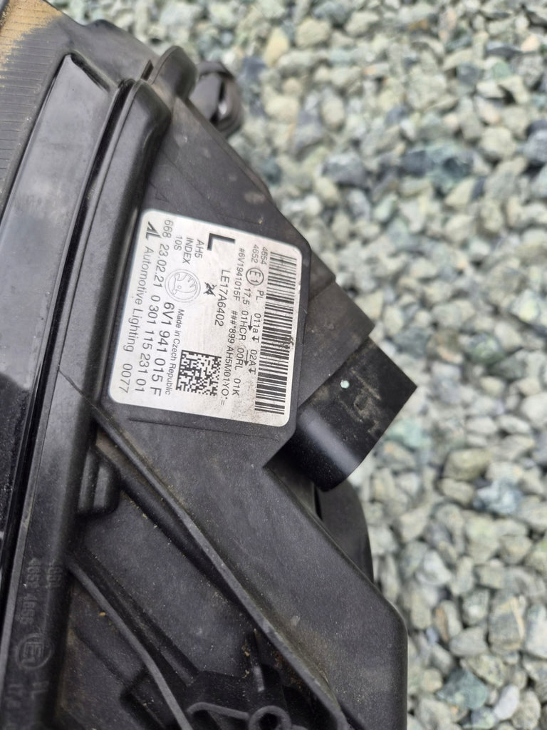Frontscheinwerfer Skoda Fabia III 6V1941015F LED Links Scheinwerfer Headlight SCH3842666744of