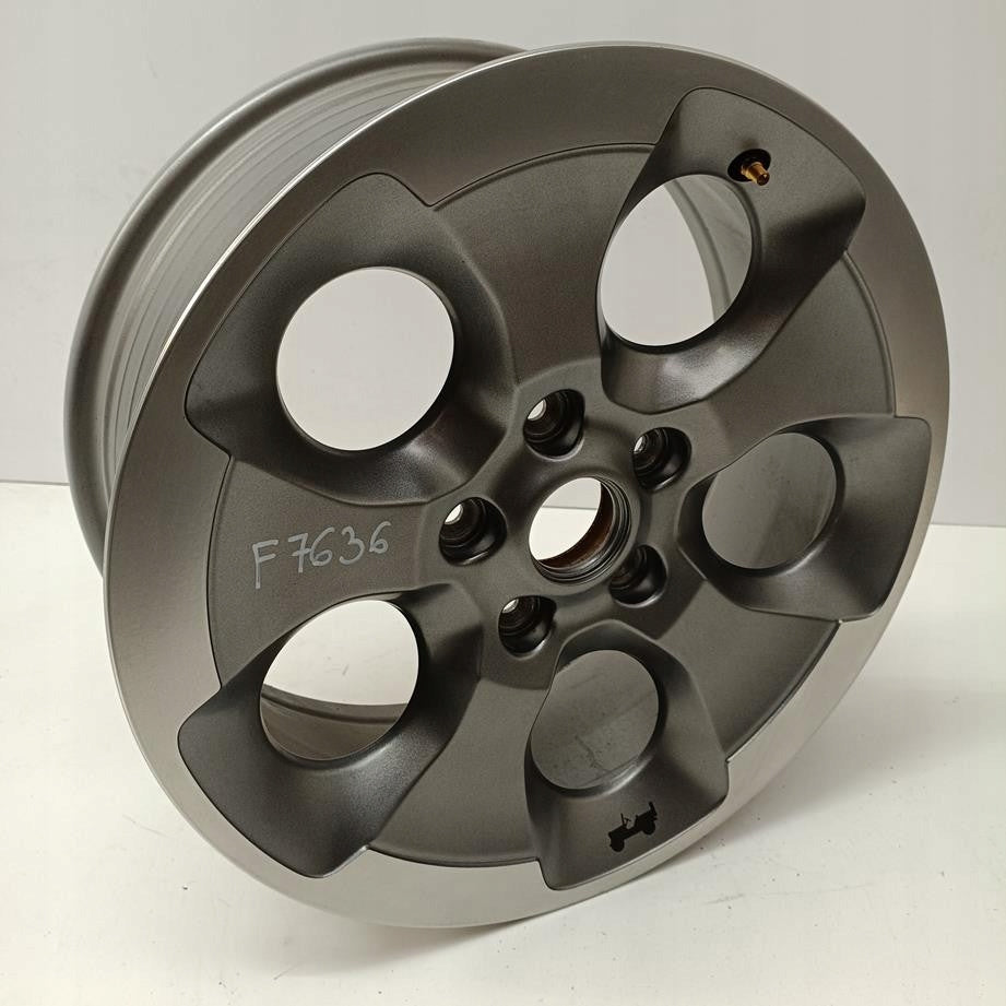 1x Alufelge 18 Zoll 7.5" 5x127 44ET Glanz Grau Jeep Wrangler Rim Wheel FEL8893052857sr