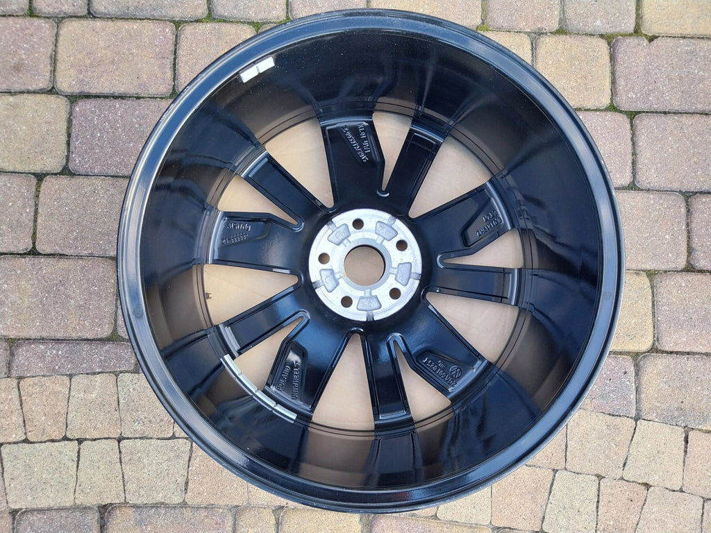 1x Alufelge 19 Zoll 8.0" 5x112 47ET Schwarz 2GA601025T VW T-Roc Rim Wheel FEL3346825464wp